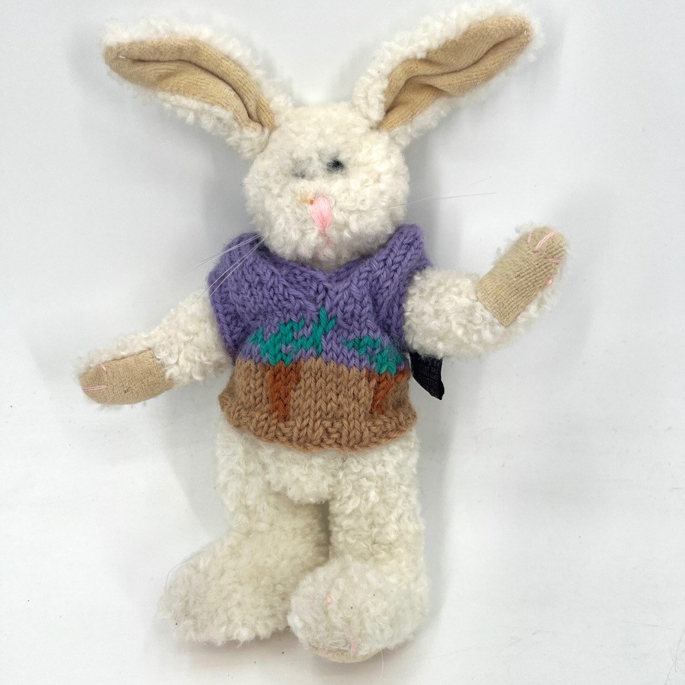 Boyds Bears Stewart Rarebit Rabbit Knit Vest 1998 Easter Bunny Boyd's Bears
